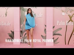 Kaia Gerber at the Palm Royale premiere