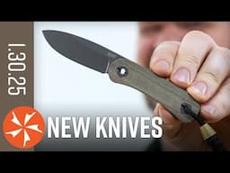 Hot Exclusives Restocked - New Knives January 30th, 2025 at KnifeCenter