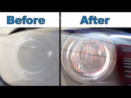 M3 Headlight Restoration featuring Auxito