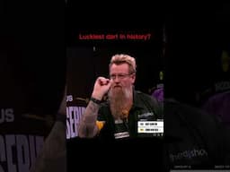 Simon Whitlock hits the luckiest dart in history