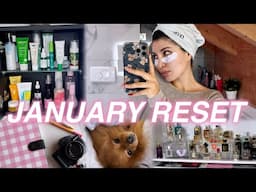 JANUARY RESET 🎀🎧✨ obiettivi 2025, pulizie, pamper routine etc | MelissaTani