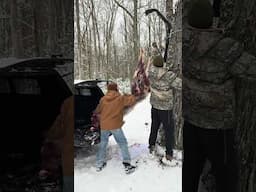 Butchering a Pennsylvania Elk #shorts