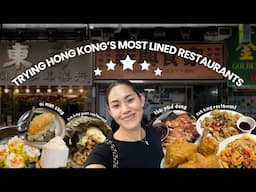 TRYING HK'S MOST LINE RESTOS I Is It Worth It?