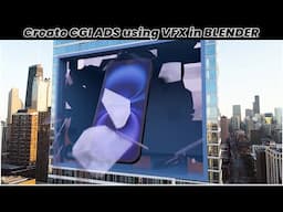 Create CGI Ads using VFX in Blender Easily