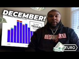 My Turo Earnings for December 2024!! (Must Watch)