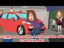 【AT】Mom SLASHED My Tires & WAITED Outside My Home To Snatch My Baby!