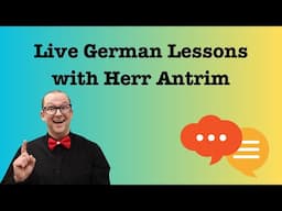 It's Spargelzeit! Spargelzeit explained PLUS Obst & Gemüse - Live German Lessons with Herr Antrim