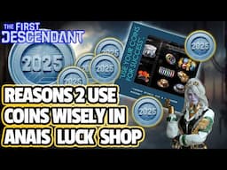 [FIRST DESCENDANT IMPORTANT] Items To Buy With Your COINS In New Year's Luck Shop & The Reasons Why