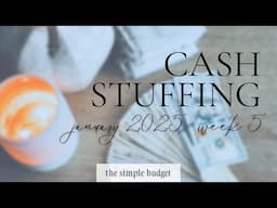 cash envelope stuffing | $1,134 cash stuffing | zero based budgeting | family budget