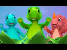 10 Little Dinosaurs 🦖 + More Nursery Rhymes and Kids Songs | Animal Learning | Learning ABCs & 123s