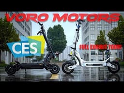 CES 2025: Deep Dive on The Full Voro Motors CES Booth