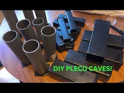 Making DIY Pleco Caves!