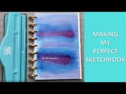 Making my Perfect Sketchbook | No stitch binding required!