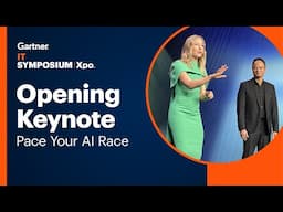 Opening Keynote: Pacing Yourself in the AI Races | Gartner IT Symposium/Xpo