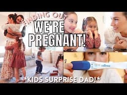 Baby #4! Kids Surprise Dad With Pregnancy Announcement!! | Hayley Paige