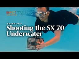 Shooting with the Polaroid SX-70...UNDERWATER?! Taking a dive with the rare Ikelite SX-70 Housing 🤿