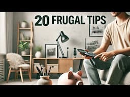 How To Be More FRUGAL With Your MONEY (20 Tips)