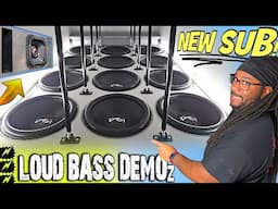 EXTREME CAR AUDIO w/ 12 18 inch Subwoofers!!! LOUD BASS Demos & Remy's NEW Single 15" PREFAB Sub Box