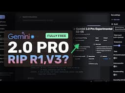 Gemini 2.0 Pro & Flash Lite : This is THE BEST GEMINI MODEL YET but DOES IT BEAT DEEPSEEK-R1?