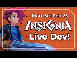 IndieTales Live - Working on INSIGNIA!