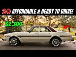 20 Affordable Classic Cars for $2,300 to $8,500!