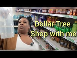 Shopping At Dollar Tree