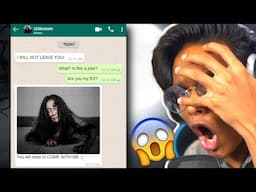 SCARIEST WHATSAPP HORROR CHATS😨