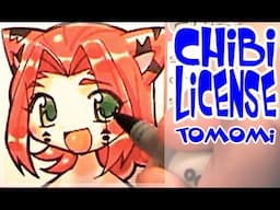 Drawing Chibi License - Tomomi | Original Character