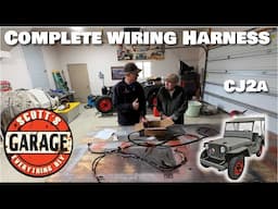 1946 Willys CJ2A Wiring Harness Unboxing and Overview #kaiserwillys