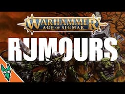 AOS RUMOURS: Grot Artillery. Incarnate. Underworlds. Soulblight. #RumourWang