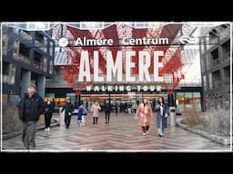 ALMERE Walking Tour 2025! Saturday Almere Market - Explore Almere Centrum In Style! | 4k Netherlands