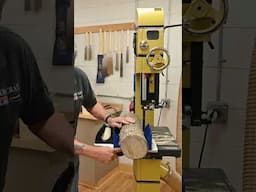 How to Safely Cut Logs on a Bandsaw