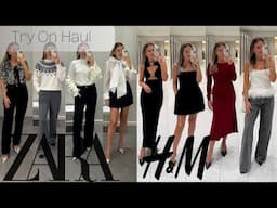 Huge ZARA and H&M ** | TRY On HAUL | **