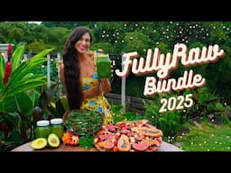 Get My FullyRaw Bundle & 21-Day Challenge! 🎉Best Vegan & Juicing Program w LIVE Calls & 500+ Recipes