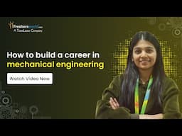 How To Build A Career in Mechanical Engineering | Btech/ Mtech/Diploma Mechanical Engineering