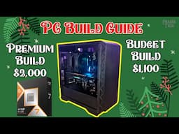 Gaming PC Build Guide - Budget Build & Ryzen 9800x3D Build!