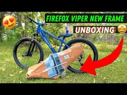 MY NEW FIREFOX VIPER FRAME || UNBOXING || VIPER FRAME 2024 || VIPER FRAME || CYCLE STUNT || #wheelie