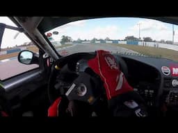 WRL Sebring Practice RAW in the RRT E36 BMW