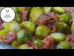 Brown Sugar Bacon Brussels Sprouts!