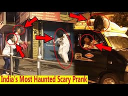 Real Scary Ghost Horror Prank 👻2022 | New Ghost | PRANK GONE WRONG WITH TAXI |Real Ghost😱