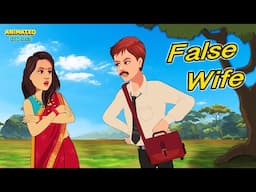 False Wife | English Stories | Animated Stories | Moral Stories | Bedtime Stories | Learn English