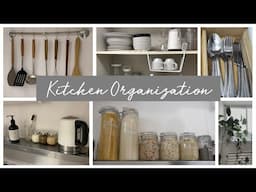 KITCHEN ORGANISATION | Clean With Me