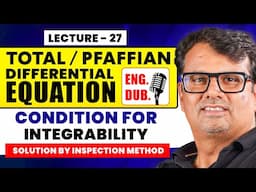 Ordinary Differential Equation in English | Solution of DE By Inspection Method | By GP Sir