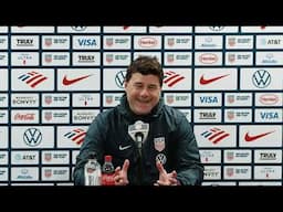 USMNT HEAD COACH MAURICIO POCHETTINO post-match; Team USA beat Costa Rica