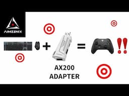 Aimzenix AX200 Adapter Gameplay Test & Review #aimzenix