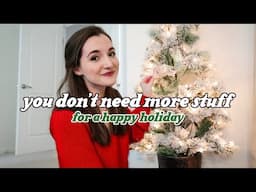 ✨A COZY CHRISTMAS (minus the stress & clutter!) | affordable holiday decor christmas gift ideas 2024