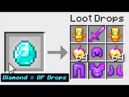 Minecraft, But Diamonds Drop Random Items.. (UHC+)