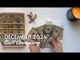 December 2024 Sinking Funds and Savings Bill Condensing | December 2024 Budget | Maria's Budgeting