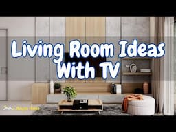 Living Room Ideas With A Tv That Make A Statement Sleek And Simple Modern Living Room Ideas With TV