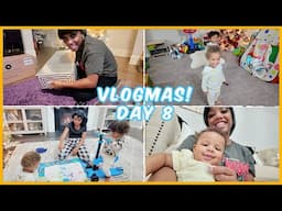 VLOGMAS DAY 8: GIVING MY TWIN NEPHEWS THEIR CHRISTMAS GIFTS | Ellarie